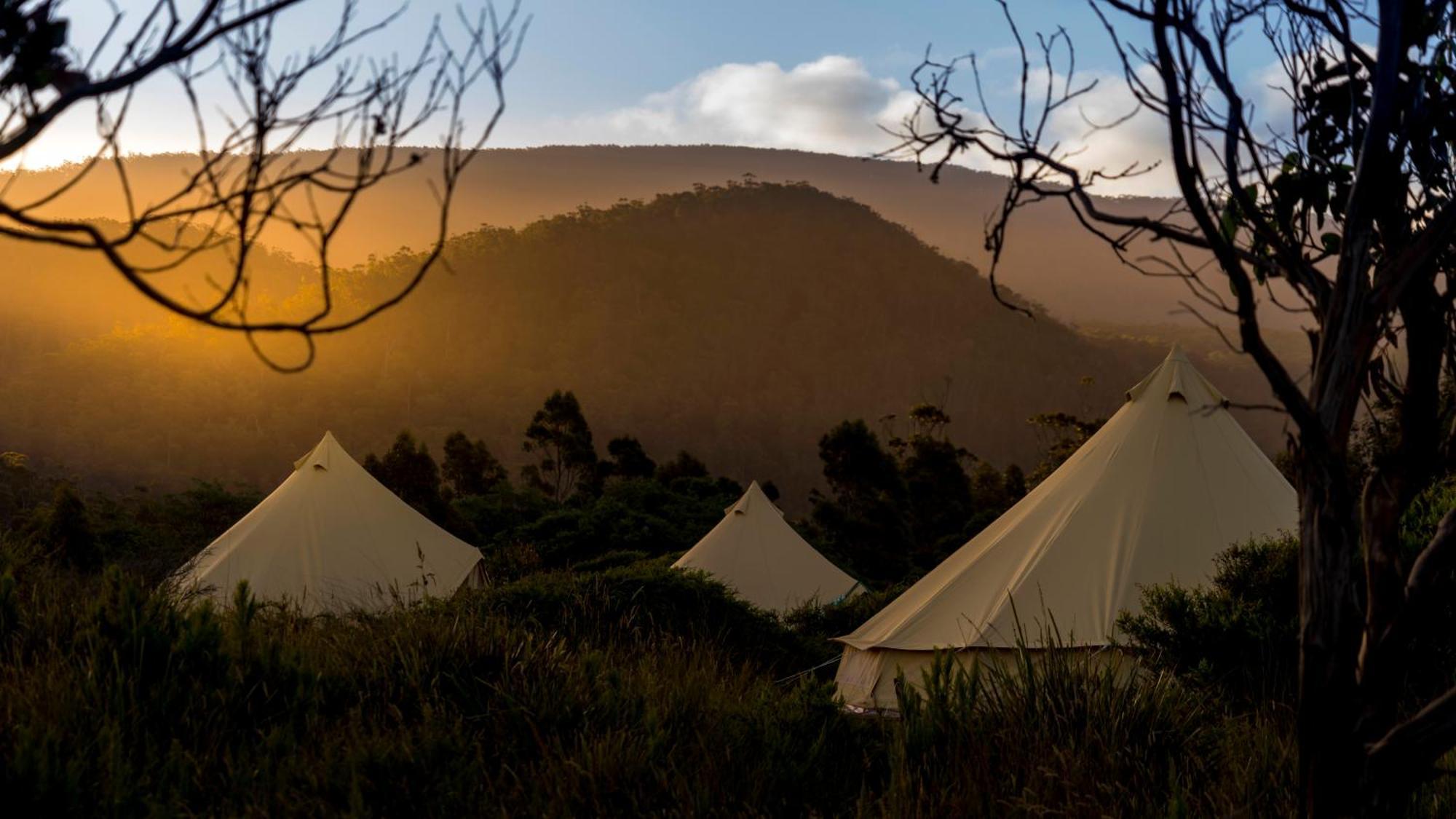 Little Beach Glamping Four Mile Creek Exterior foto