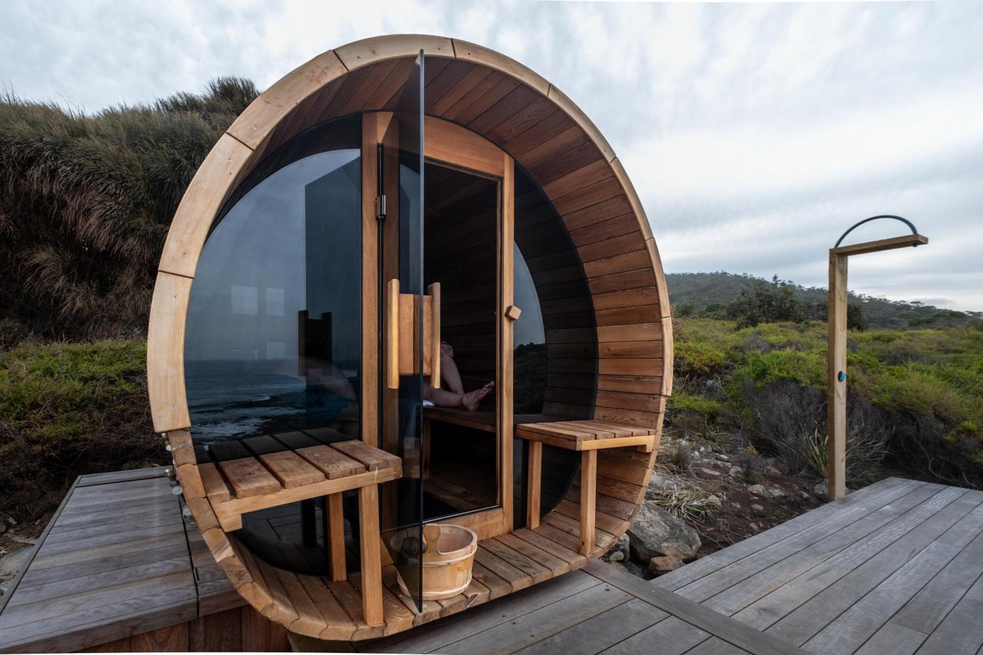 Little Beach Glamping Four Mile Creek Exterior foto