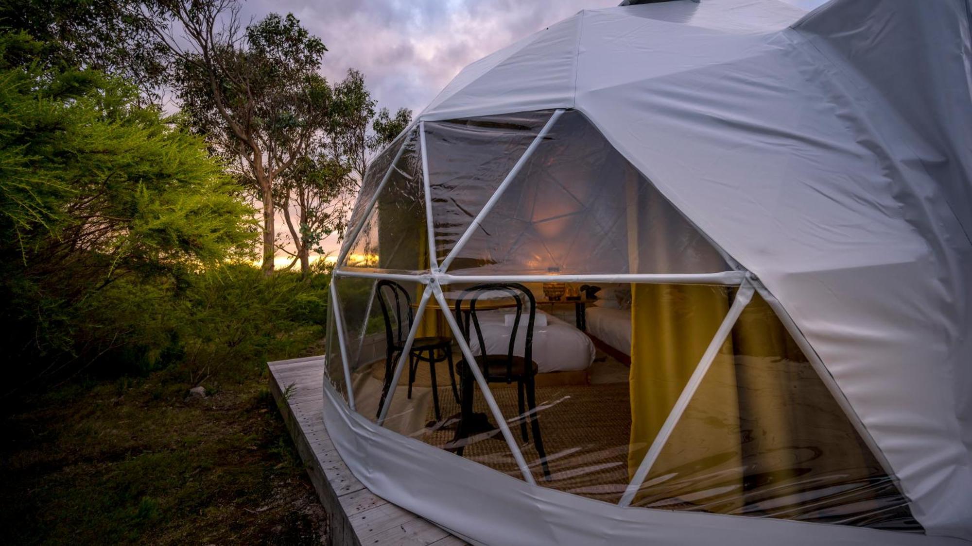 Little Beach Glamping Four Mile Creek Exterior foto